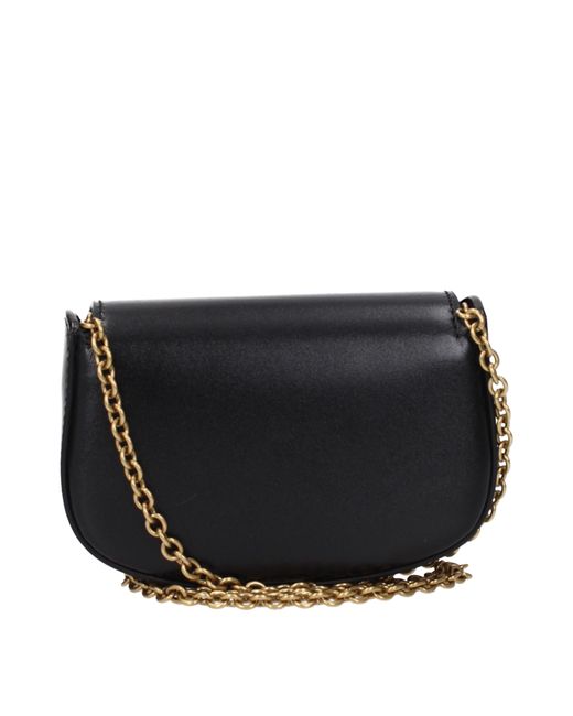 Saint Laurent Coin Pocket Vrouwen Leer Zwart in het Black voor heren