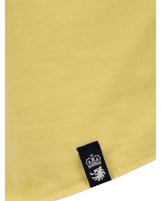 Drumohr Shirts Geel in het Yellow voor heren