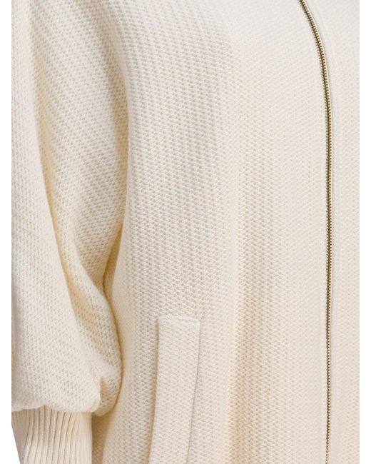Max Mara Natural Wool And Cashmere Jacket