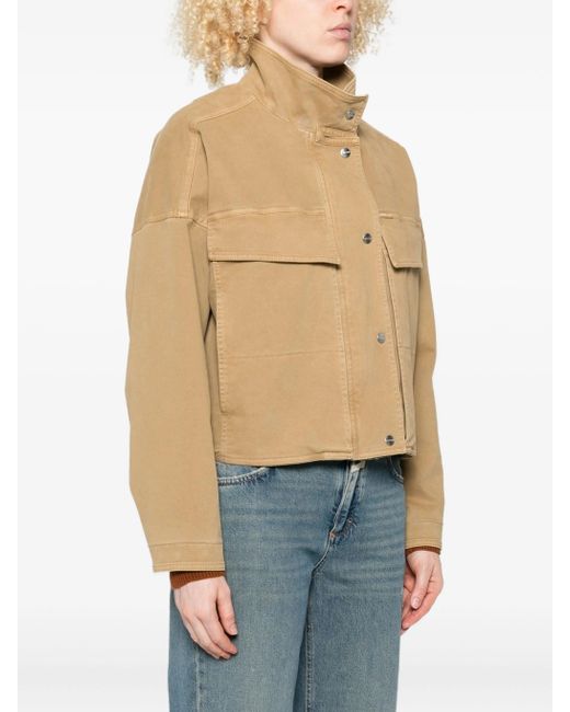 Closed Natural Signature Jacket