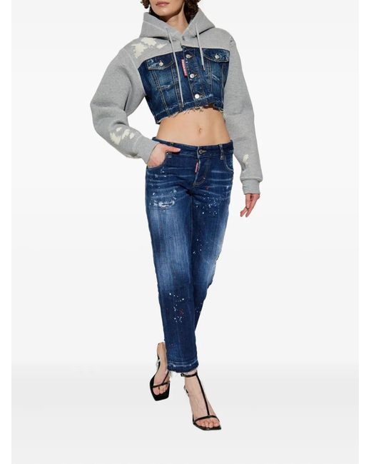 DSquared² Blue Pants 5 Pockets
