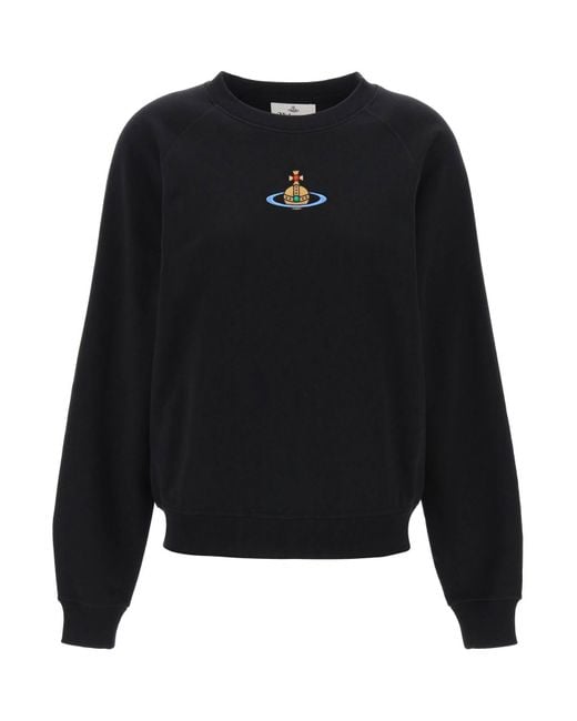 Vivienne Westwood Bio -Baumwoll -Sweatshirt in Black für Herren