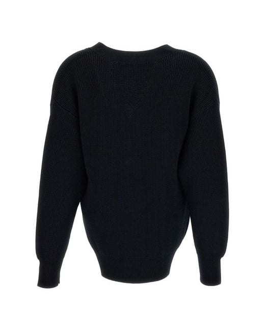Elisabetta Franchi Blue V-Necked Cardigan