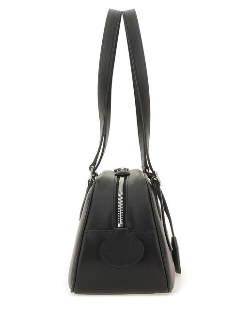 Bowling Bag "Friday" Medium Courreges en coloris Black