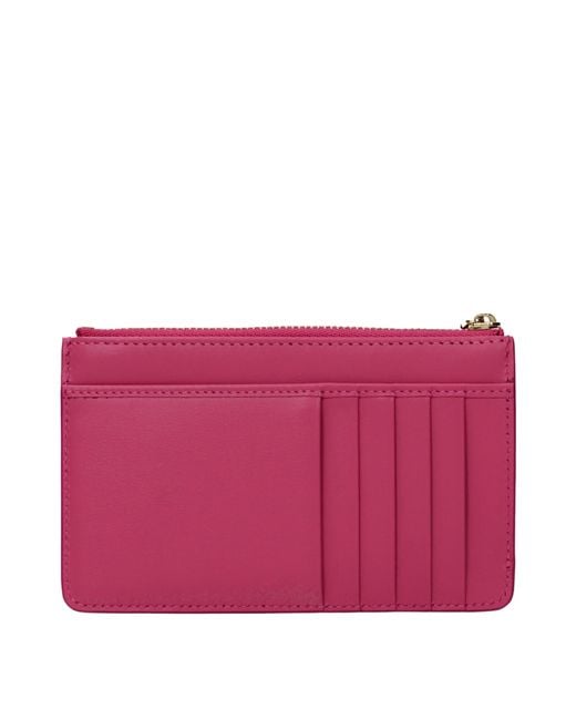 Dolce & Gabbana Purple Coin Purse/Wisteria Leather