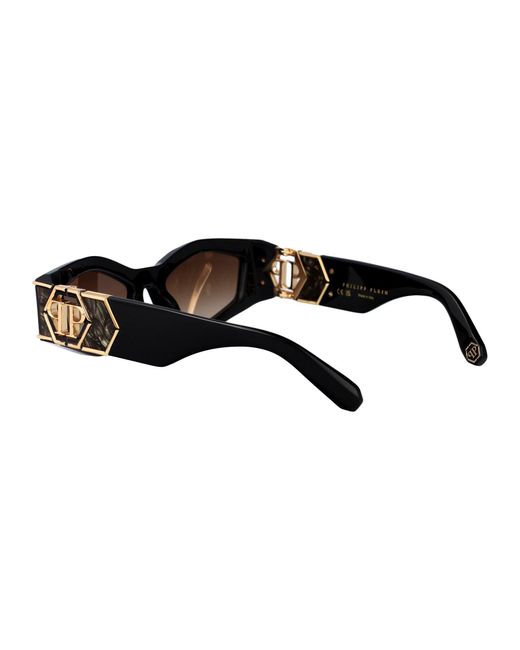 Philipp Plein Brown Sunglasses