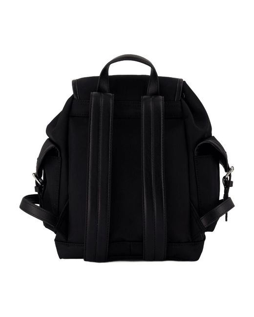 Bucky Small Mochila Nylon Black Ganni