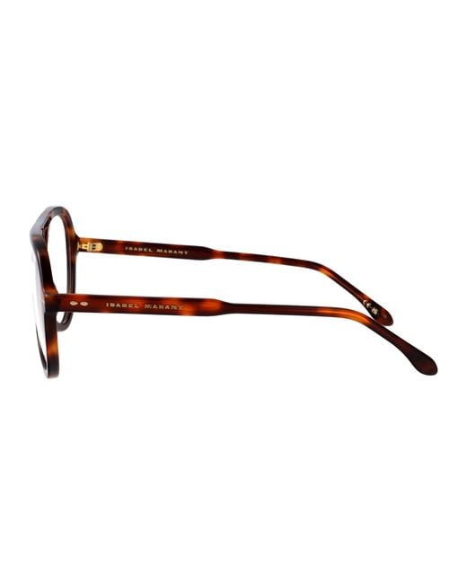 Isabel Marant Black Squared Optical Im 0236 086