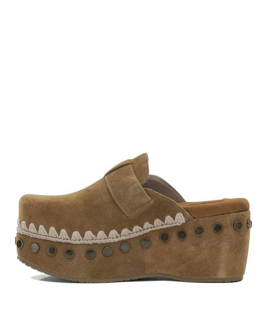 Mou Brown Sandals