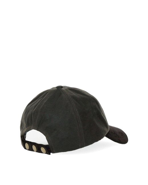Barbour Black Ashby Cap for men