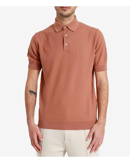 Filippo De Laurentis Orange T Shirts And Polos