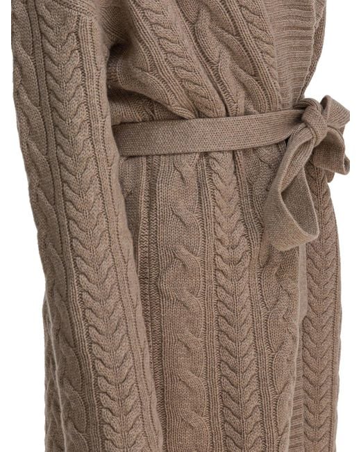 MaxMara S Cárdigan de lana y cachemira Max Mara de color Brown