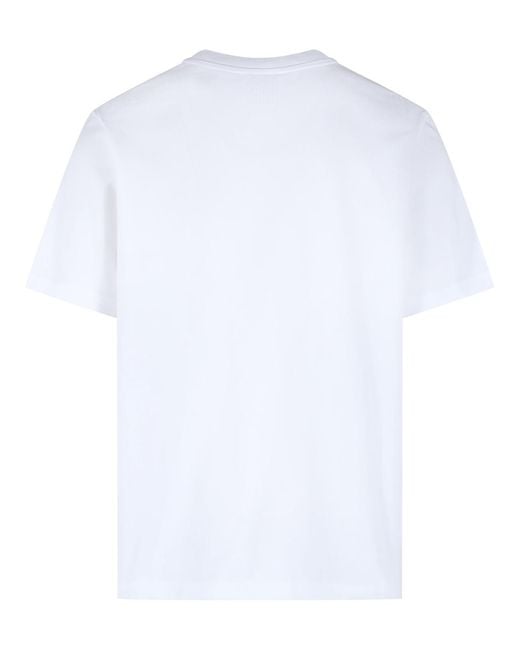 Casablanca White 'Casa Airspray' Cotton T Shirt