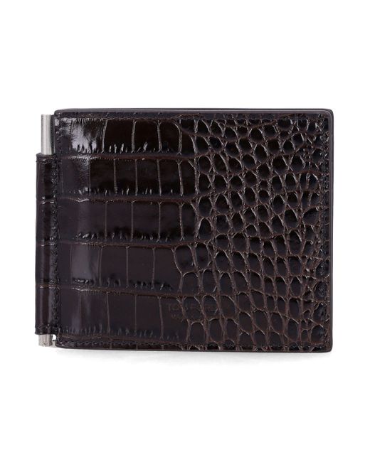 Tom Ford Wallets braun in Black für Herren