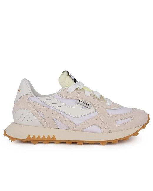 RUN OF Run Van Hash Sneakers in het White voor heren