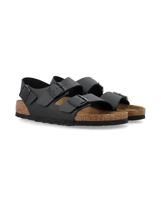 Birkenstock Black Flat Shoes