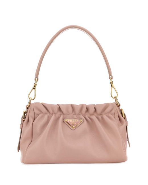 Prada Pink Nappa Leather Handbag