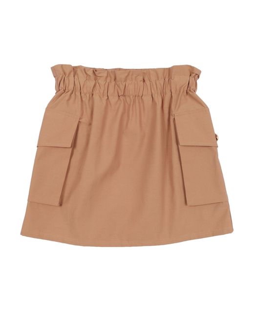 Balmain Natural Woven Skirt
