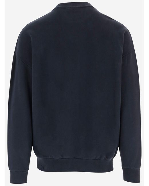 DARKPARK Blue Cotton Sweatshirt