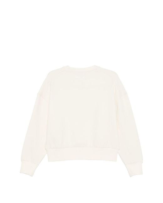 Emporio Armani White Sweaters