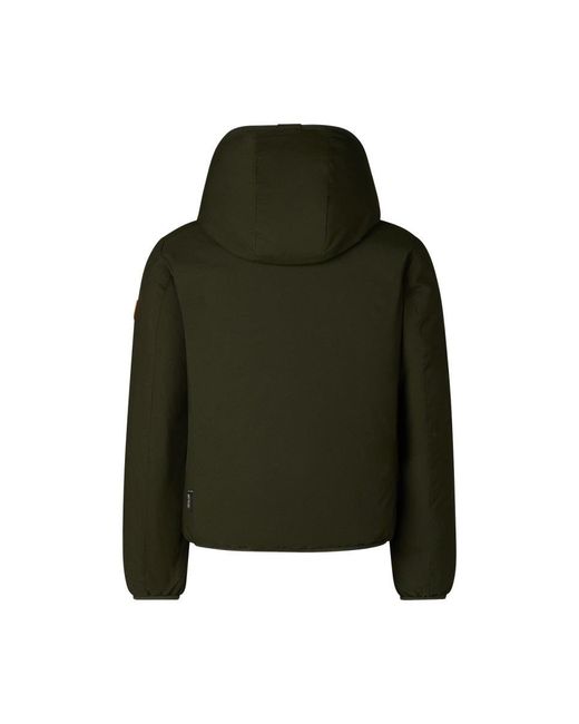 Save The Duck Black Hooded Jacket