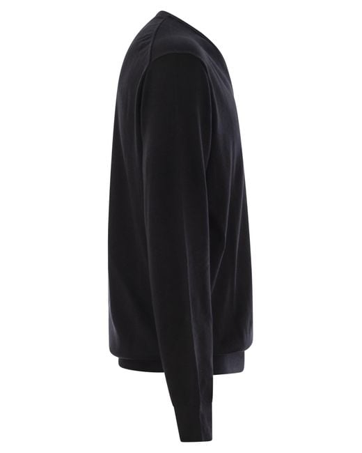 Polo Ralph Lauren Slim Fit Cotton Jersey in het Black voor heren