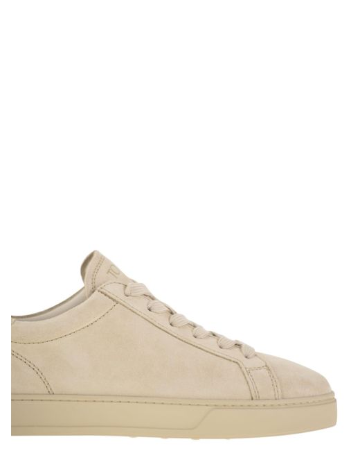 Tod's Brown Suede Leather Trainers