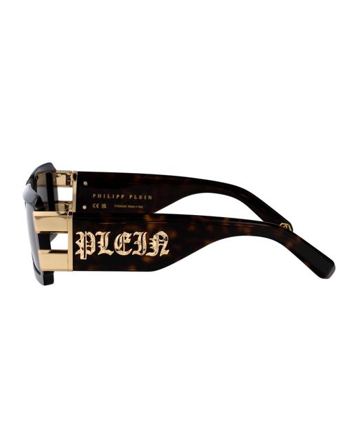 Philipp Plein Black Sunglasses for men