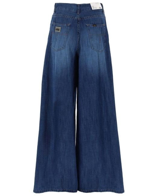 Lois Blue Stylish Mini Jeans