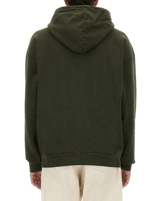 Obey Green Sweatshirt With Logo for men