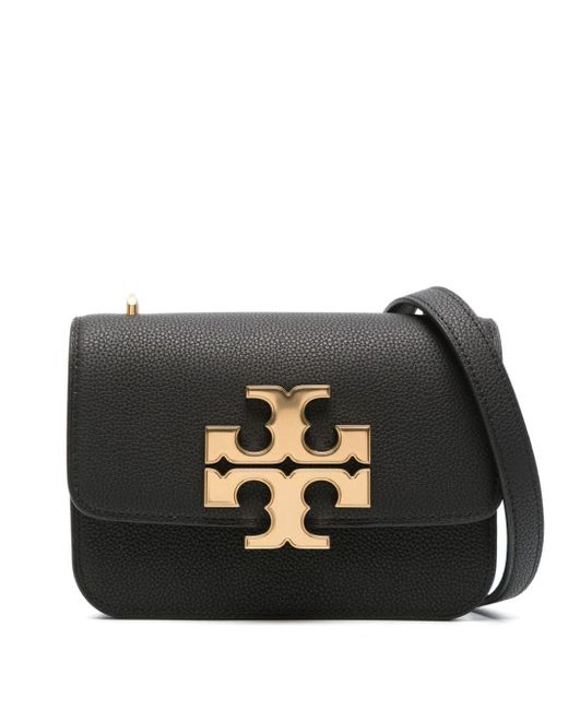 Tory Burch Eleanor Kleine Leren Crossbodytas in het Black