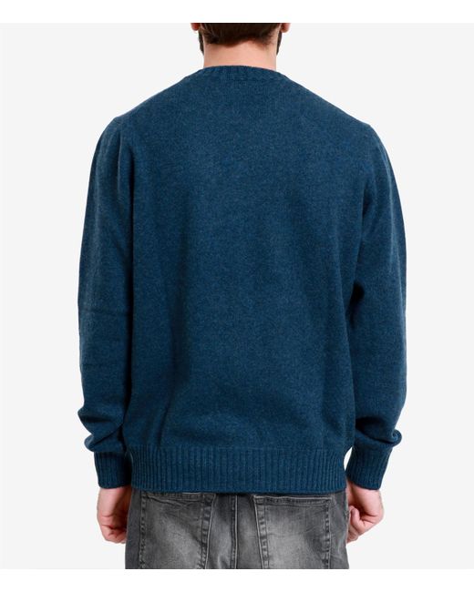 Gran Sasso Blue Sweaters for men