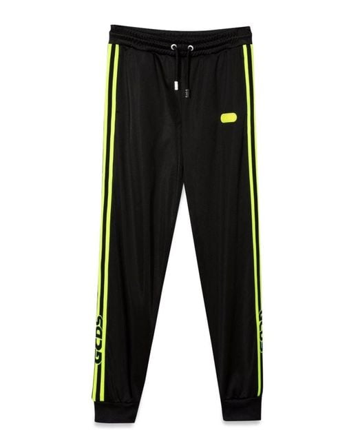Gcds Black Triacetate Pants Boy