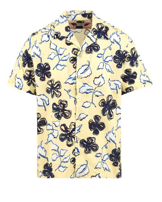 Paul Smith Shirts Geel in het Metallic voor heren