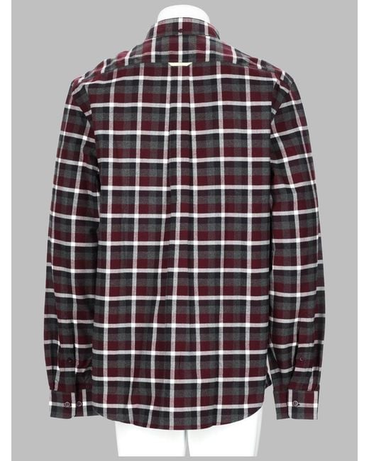 Acne Red Stylish Long Sleeve Shirt for men