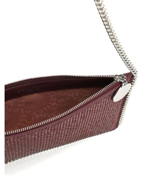 Stella McCartney Purple Falabella Clutch