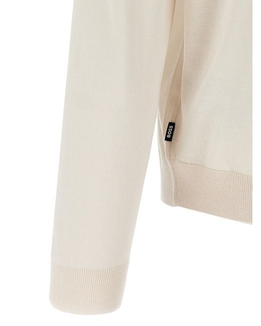 Suéter de 'Leno P' Boss de hombre de color White