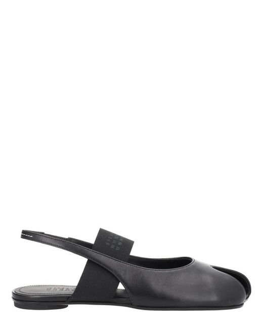 MM6 by Maison Margiela White Anatomic Numeric Slingback