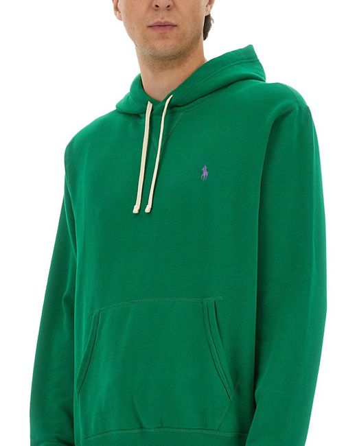 Polo Ralph Lauren Green Hoodie for men