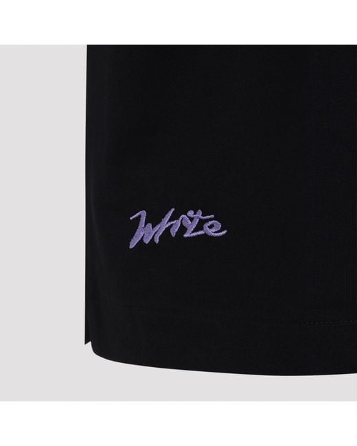 Off-White c/o Virgil Abloh Black Archigeograpgy Arrow Skate T Shirt