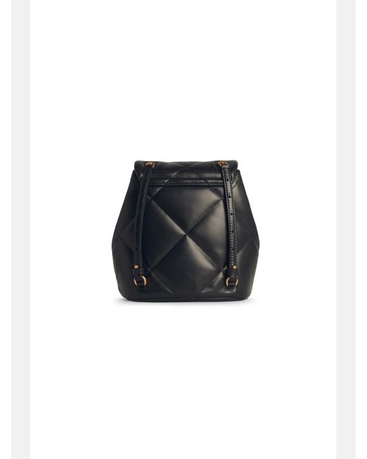 Tory Burch Black 'Kira' schwarzer Lear -Rucksack