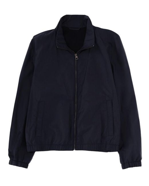 Boss Blue Jacket With Zip