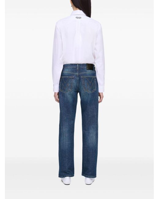 Marc Jacobs The Washed Jeans in het Blue