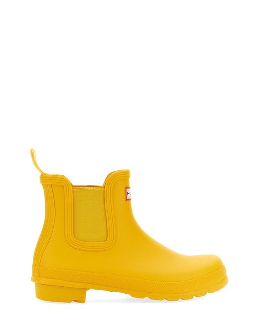 Hunter Yellow Wellies