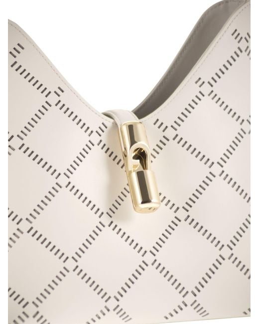 Furla Natural Goccia Shoulder Bag S