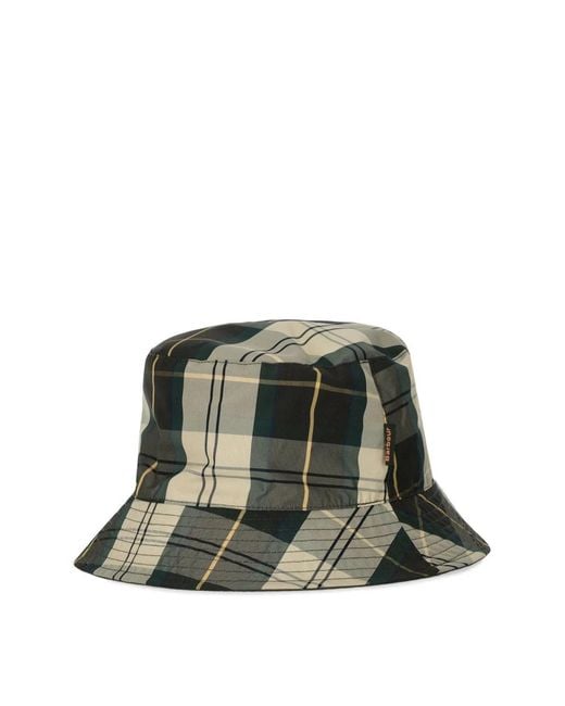Barbour Green Hutton Reversible Bucket Hat