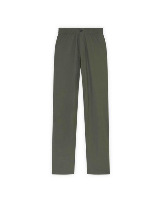 Maison Kitsuné Green Trousers for men