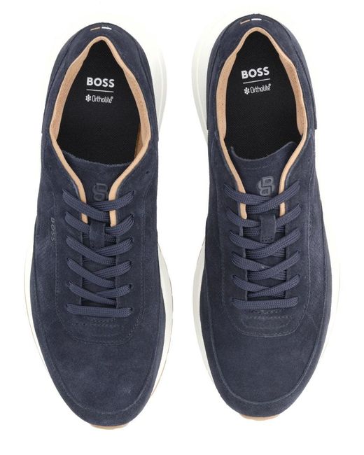 Boss Blue Sneaker "Vinston"