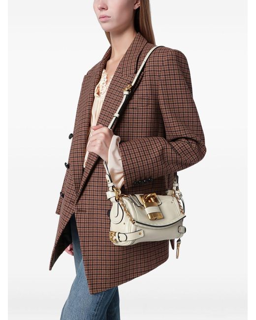 Chloé Metallic Paddington Small Leather Shoulder Bag