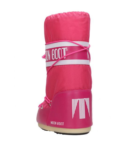 Moon Boot Pink Boots
